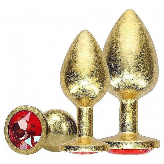 Milan Collection Metallic Butt Plugs by Shots Toys - Butt Plugs