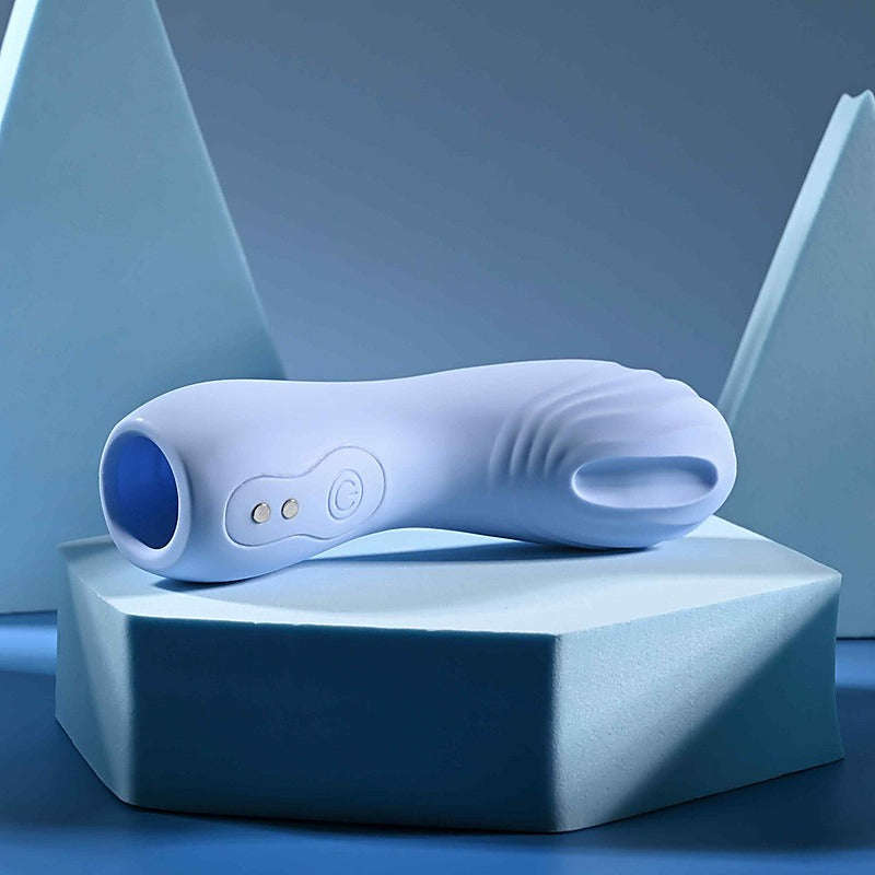 GOOD POINT Hollow Vibrating Finger Stimulator by Selopa - Finger and Tongue Vibrators