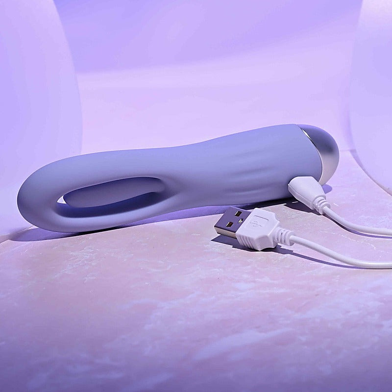 IN A FLAP Rechargeable Flicking Stimulator by Evolved - Clit Ticklers and Pulsators