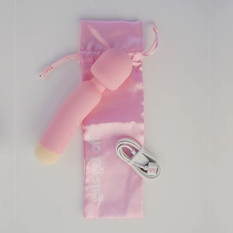 Girls Get Off Wanda Rechargeable Body Wand Massager with Deep Vibrations - Body Wands