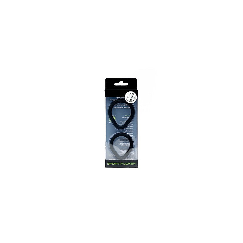 2 Pack Epic Hard On Cock Ring Set By Sport Fucker - Cock Ring Sets