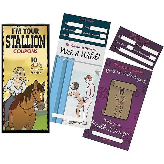Im Your Stallion Coupons by Kheper Games - Sex Games, Coupons and Tricks