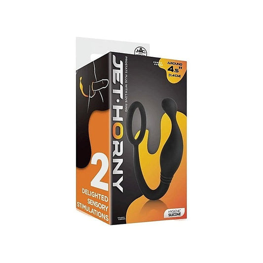 Excellent Power Prostate Plug with Cock Ring - Prostate Toys