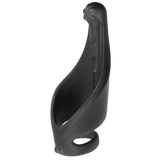 Excellent Power Cock Ring with Strap and Stimulator - Stretchy Cock Rings