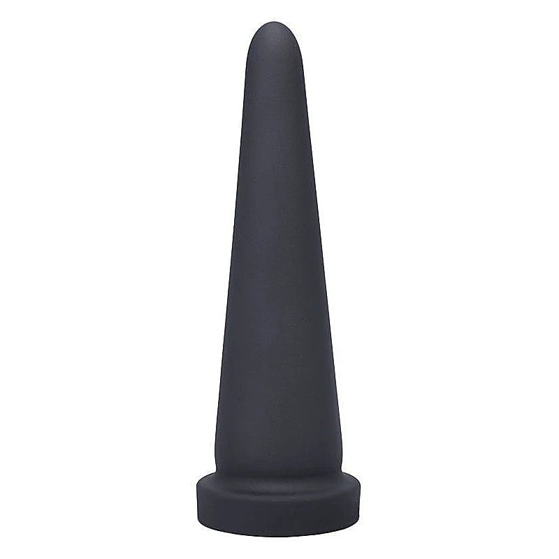 Tantus Cone Butt Plug Small Black Premium Body Safe Silicone - Butt Plugs
