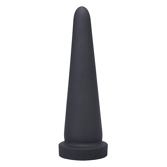 Cone Small Black Silicone Butt Plug by Tantus - Butt Plugs