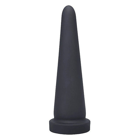 Tantus Cone Butt Plug Small Black Premium Body Safe Silicone - Butt Plugs