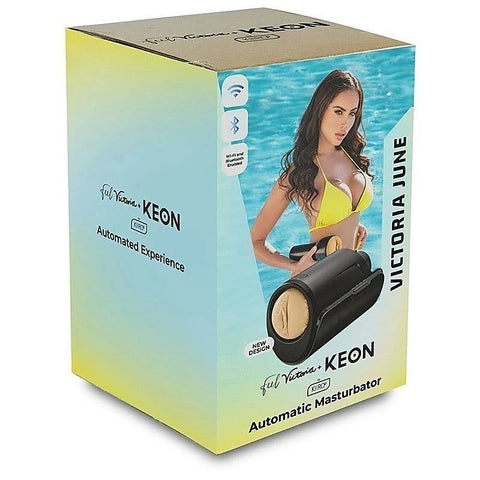 Keon WiFi Combo Set With Feel Victoria June Stroker - Masturbators and Strokers