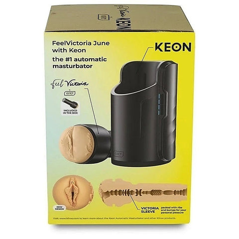 Keon WiFi Combo Set With Feel Victoria June Stroker - Masturbators and Strokers