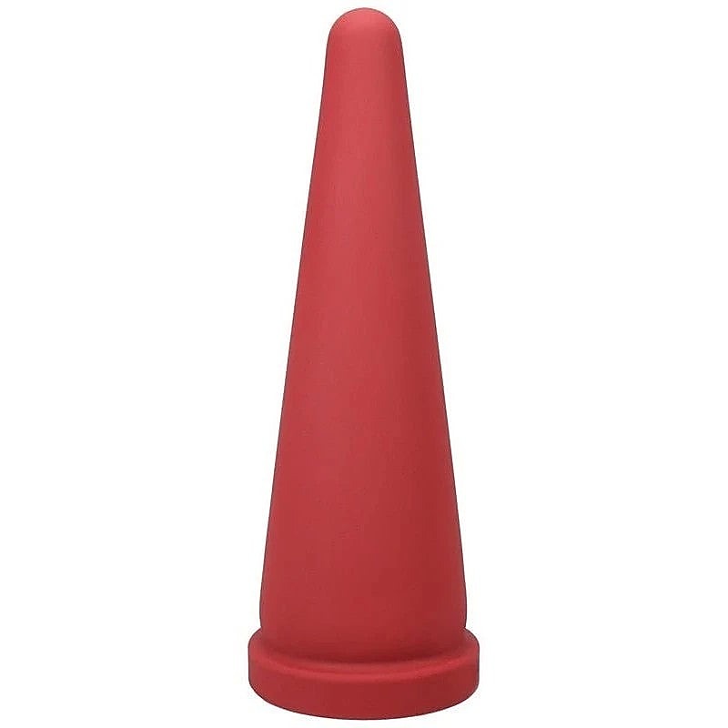 Tantus Cone Butt Plug Large Red - Butt Plugs