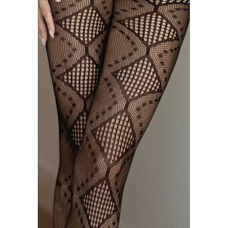 Killer Legs Midnight Allure Fishnet Tights by Yelete - Fishnet and Thigh Highs