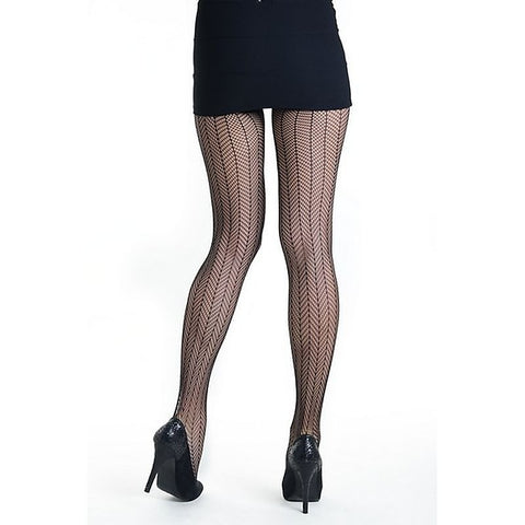Killer Legs Sensual Arrow Women's Mesh Tights by Yelete - Fishnet and Thigh Highs