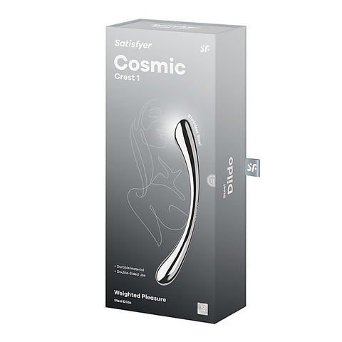 Cosmic Crest 1 High Quality Metal Dildo by Satisfyer - Steel Sex Toys
