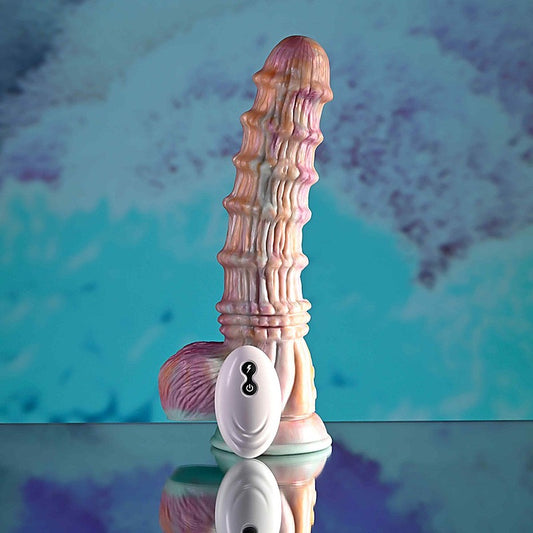 FANTASY Vibrating Dildo with Remote by Evolved - Vibrating Dildos
