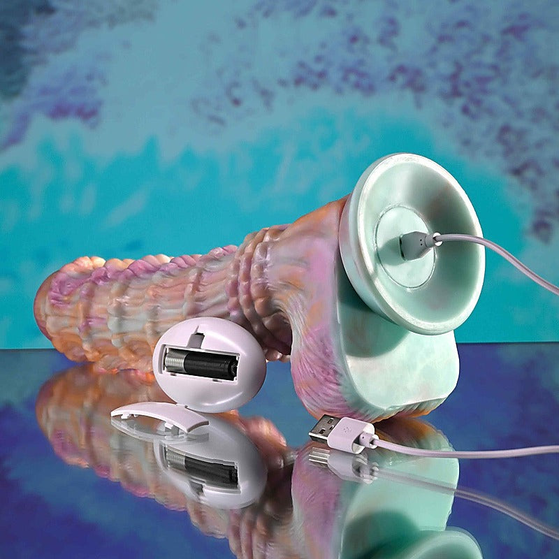 FANTASY Vibrating Dildo with Remote by Evolved - Vibrating Dildos