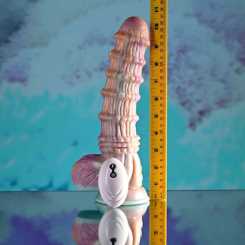 FANTASY Vibrating Dildo with Remote by Evolved - Vibrating Dildos
