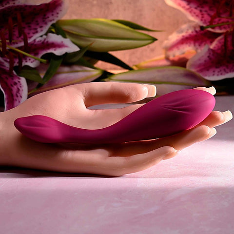 Cherry Pose Flexible & Posable Vibrator by Evolved - G-Spot Vibrators
