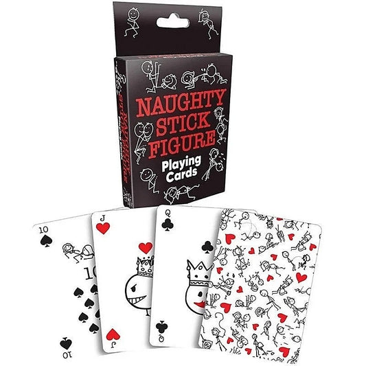 Naughty Stick Figure Playing Cards by Little Genie - Sex Games, Coupons and Tricks