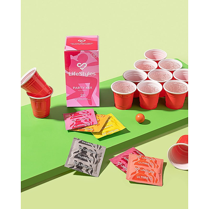 LifeStyles Healthcare Party Mix 20pk Condoms - Condoms