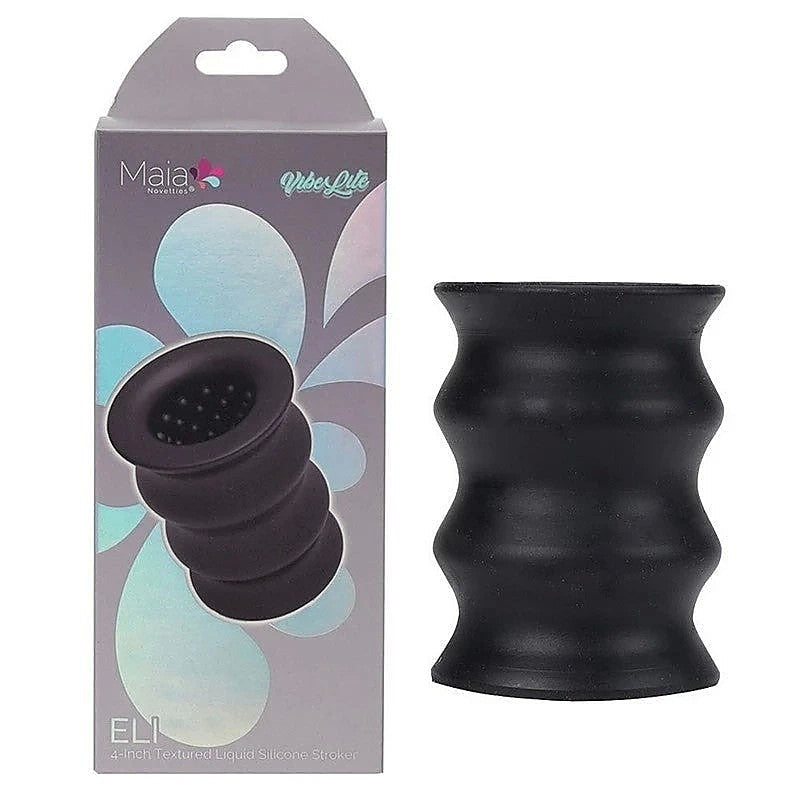 Maia ELI 10 cm Male Pleasure Stroker Sleeve by Maia Toys - Masturbators and Strokers