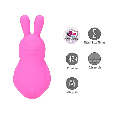 Maia Toys Maia BRI USB Rechargeable Vibrating Bunny Bullet Vibrator - Bullet Vibrators