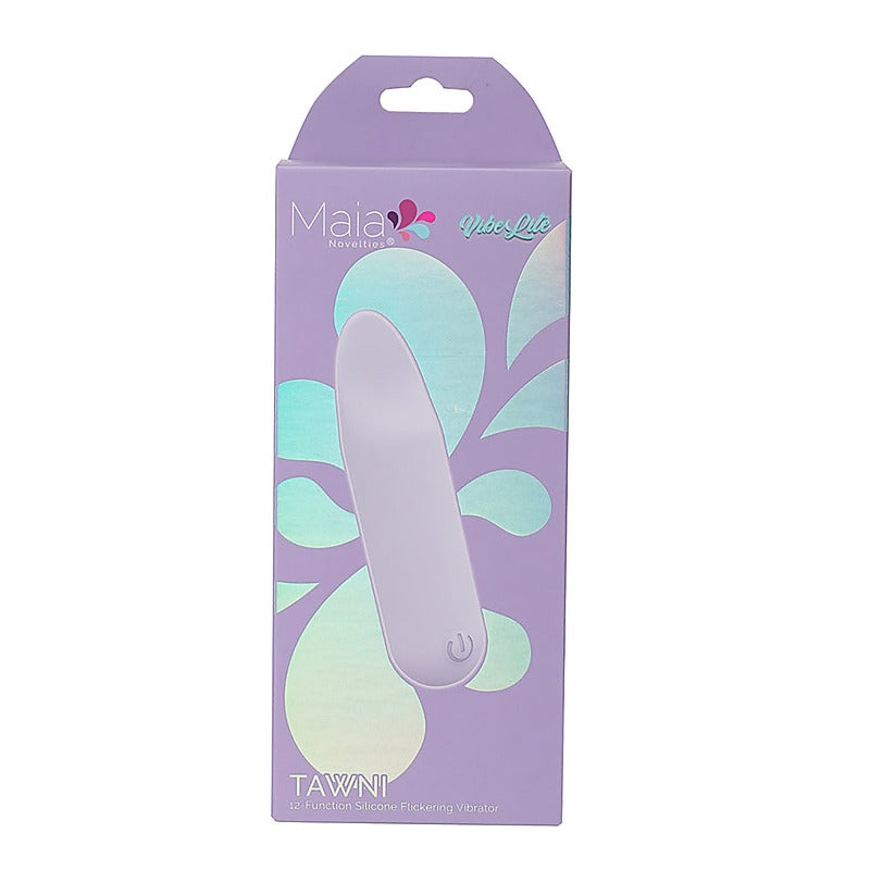 Maia Toys Maia TAWNI Rechargeable Bullet with Flickering Tip Vibrator - Bullet Vibrators