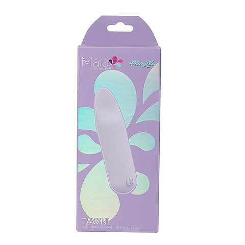 Maia Toys Maia TAWNI Rechargeable Bullet with Flickering Tip Vibrator - Bullet Vibrators