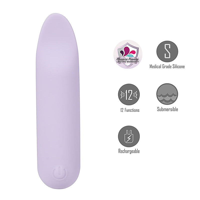 Maia Toys Maia TAWNI Rechargeable Bullet with Flickering Tip Vibrator - Bullet Vibrators