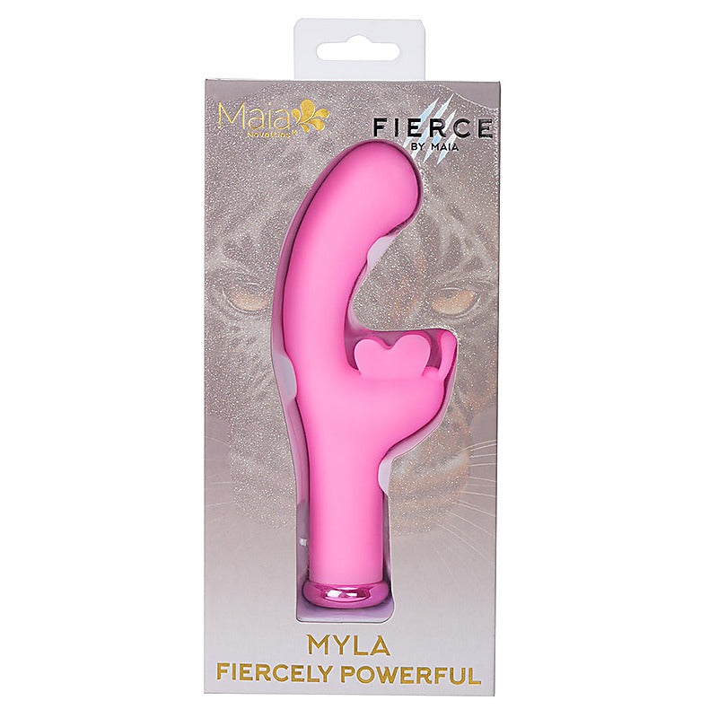 Maia Toys Maia MYLA USB Rechargeable Butterfly Vibrator Dual Motor - Rabbit Vibrators