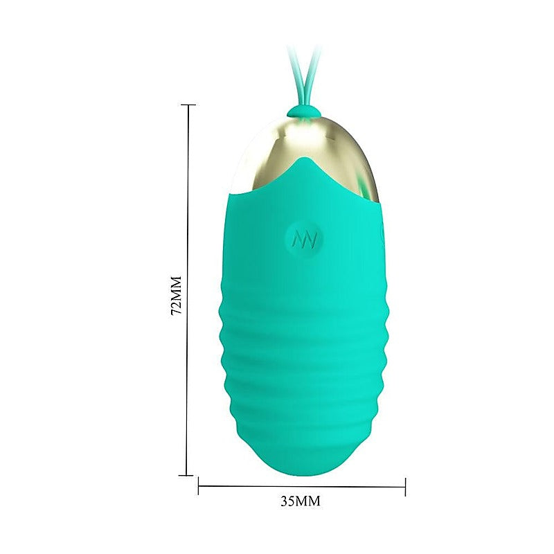 Party Up IAN Vibrating Egg with Wireless Remote 12 Functions - Love Eggs and Kegel Exercisers