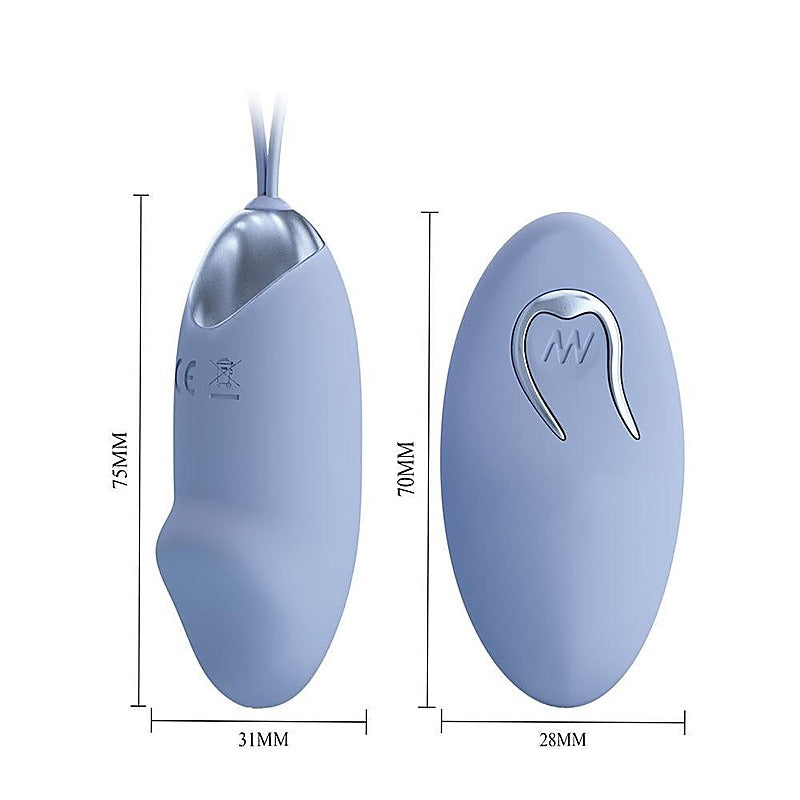 Party Up IVAN Rechargeable Vibrating Egg with Remote Wireless Control - Love Eggs and Kegel Exercisers
