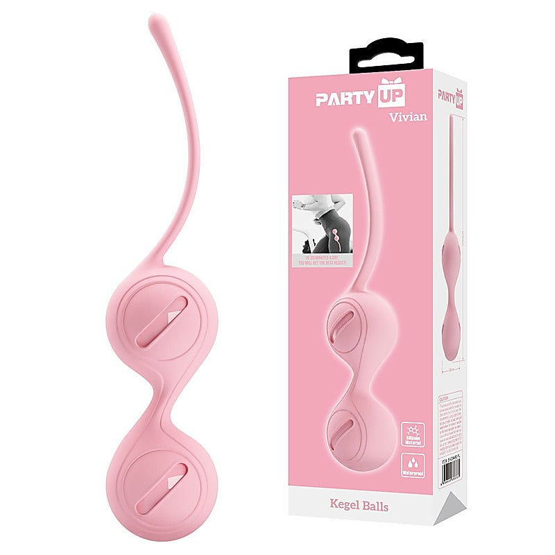 Party Up VIVIAN Kegel Exercisers Balls with Free Roaming Weight Technology - Love Eggs and Kegel Exercisers