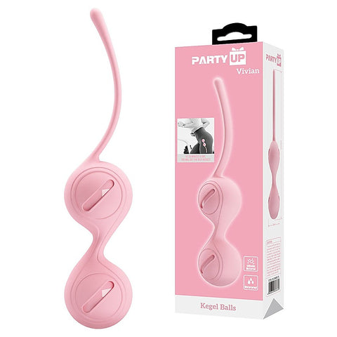 Party Up VIVIAN Kegel Exercisers Balls with Free Roaming Weight Technology - Love Eggs and Kegel Exercisers