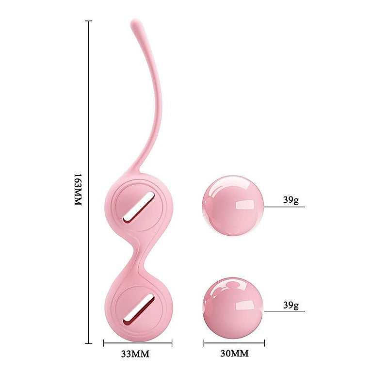 Party Up VIVIAN Kegel Exercisers Balls with Free Roaming Weight Technology - Love Eggs and Kegel Exercisers