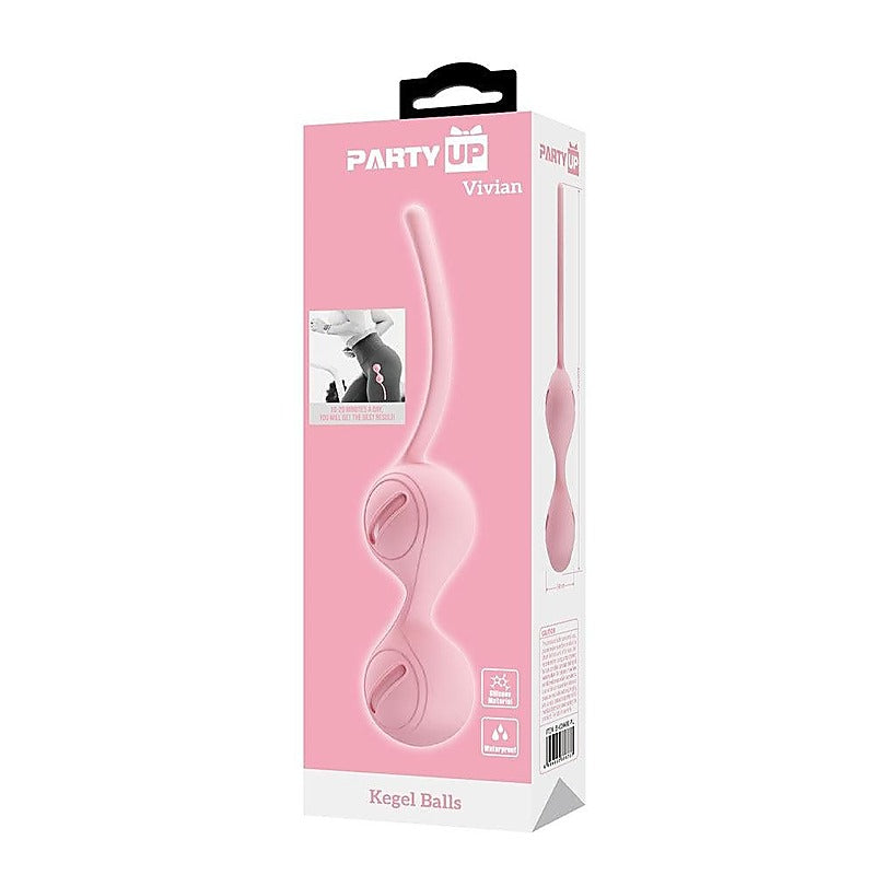 Party Up VIVIAN Kegel Exercisers Balls with Free Roaming Weight Technology - Love Eggs and Kegel Exercisers