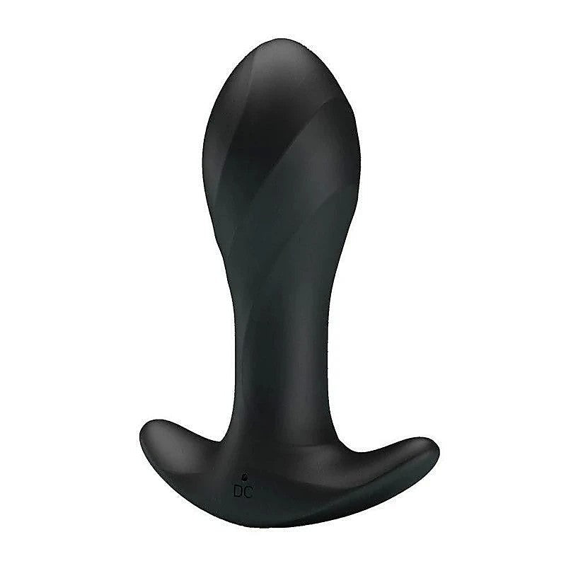 Party Up KEITH USB Rechargeable Vibrating Butt Plug with 12 Modes - Butt Plugs