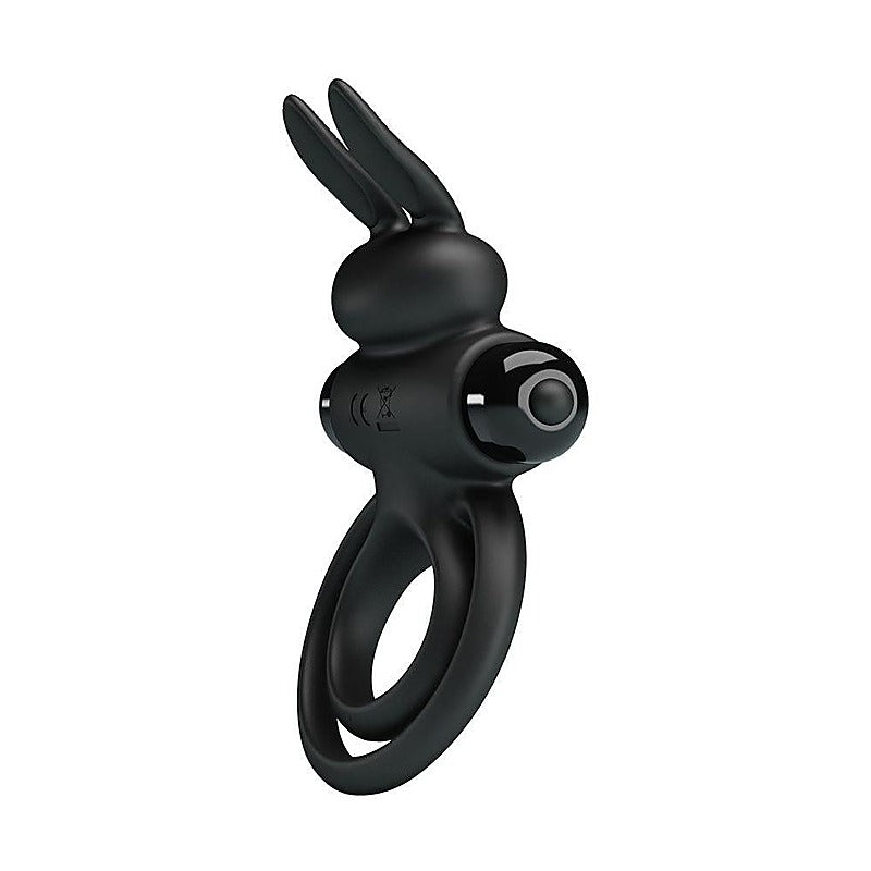 Party Up LAWRENCE Vibrating Cock & Balls Ring with 10 Vibration Patterns - Vibrating Cock Rings