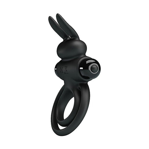 Party Up LAWRENCE Vibrating Cock & Balls Ring with 10 Vibration Patterns - Vibrating Cock Rings