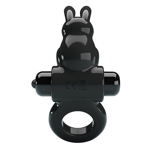 Party Up LEO Male Pleasure Vibrating Cock Ring with Rabbit Ears - Vibrating Cock Rings