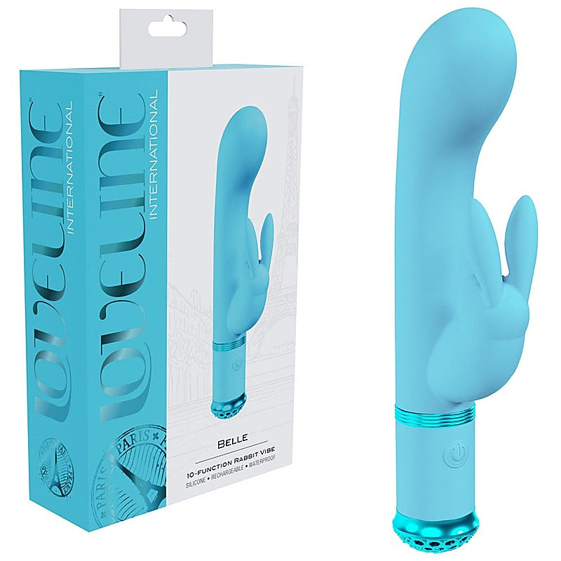 LOVELINE Belle USB Rechargeable Rabbit VIbrator - Rabbit Vibrators