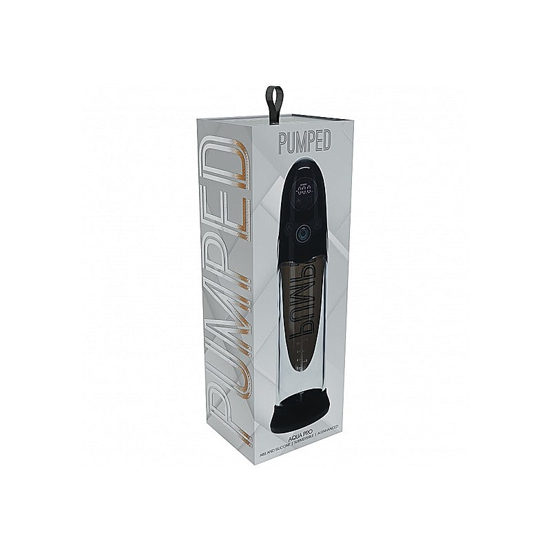 PUMPED AI-Enabled Submersible Auto Penis Pump by Shots Toys - Penis Pumps And Stretchers