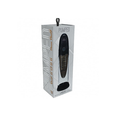 PUMPED AI-Enabled Submersible Auto Penis Pump by Shots Toys - Penis Pumps And Stretchers