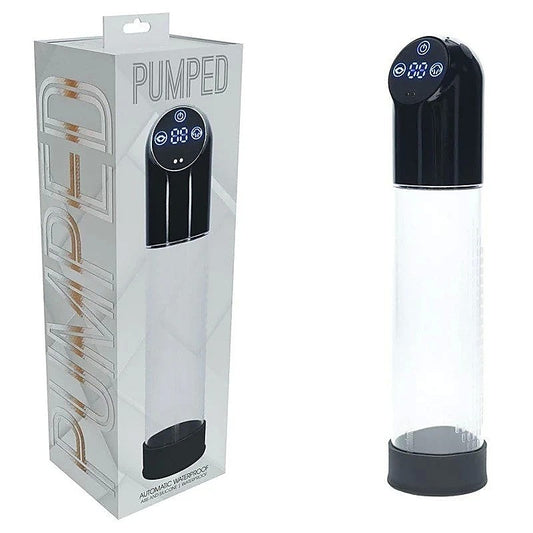 PUMPED USB Rechargeable Automatic Penis Pump by Shots Toys - Penis Pumps And Stretchers