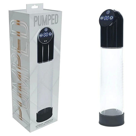 PUMPED USB Rechargeable Automatic Penis Pump by Shots Toys - Penis Pumps And Stretchers