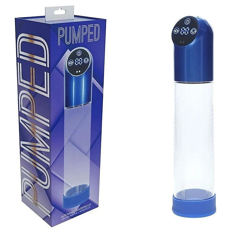 PUMPED USB Rechargeable Automatic Penis Pump by Shots Toys - Penis Pumps And Stretchers