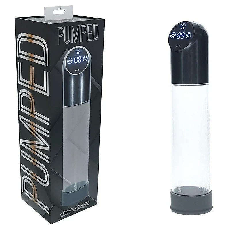 PUMPED USB Rechargeable Automatic Penis Pump by Shots Toys - Penis Pumps And Stretchers