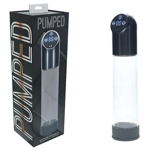 PUMPED USB Rechargeable Automatic Penis Pump by Shots Toys - Penis Pumps And Stretchers