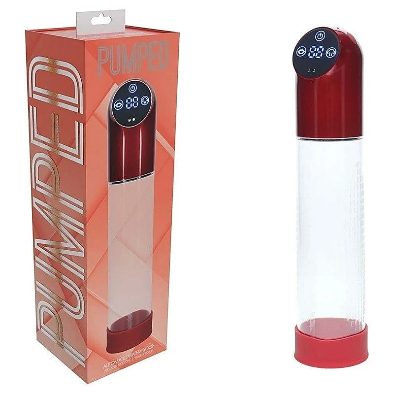 PUMPED USB Rechargeable Automatic Penis Pump by Shots Toys - Penis Pumps And Stretchers