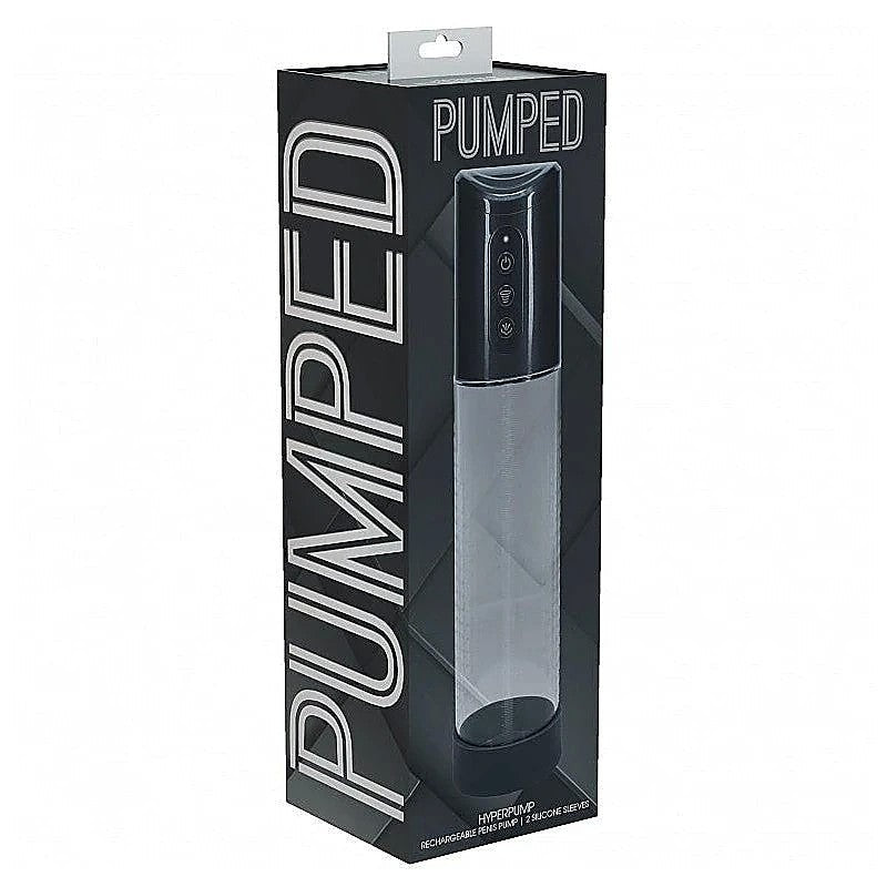 PUMPED Hyperpump Automatic Penis Pump by Shots Toys - Penis Pumps And Stretchers