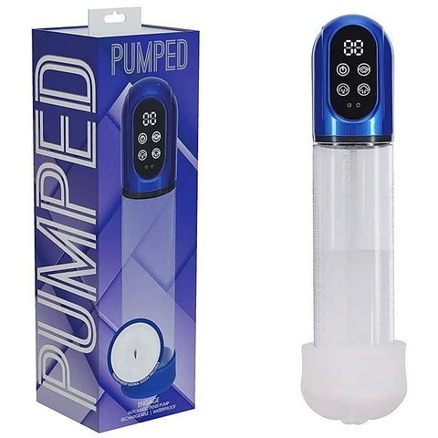 PUMPED Engage Automatic Mens Penis Pump by Shots Toys - Penis Pumps And Stretchers